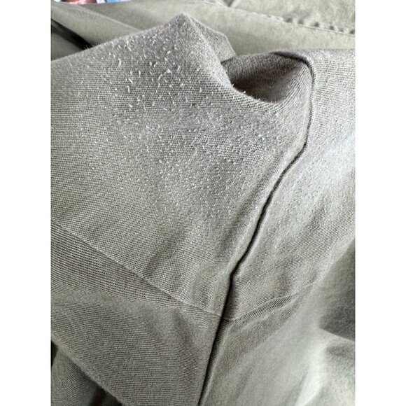 Rafaella Woman Olive Green Cotton/Spandex Pants 20W Elastic Waist - Picture 8 of 16